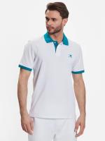 Poloshirt Diadora SS Core Piquet Cotton Man Optical White