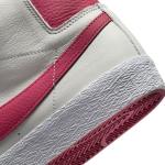 Schuhe Turnschuhe Nike SB Zoom Blazer Mid Unisex Sportbekleidung Weiß Rot