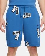 Sport-Walking-Shorts Nike Sportswear Sport Essentials French Terry aus gebürsteter Baumwolle Herren hellblau mit Taschen