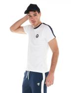 Komplettes Freizeitset Herren-Set T-Shirt Bermuda Academy 1947 OPTIC WHITE/NAVY BLUE