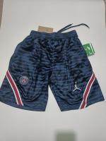 PSG Jordan Complete Training Football Kit Replica Version Blue Man Ärmellose Shorts 2023