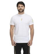 Komplettes Freizeitset Herrenset T-Shirt Bermuda Gold OPTIC WHITE-B