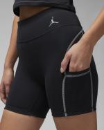  Intimo Tecnico DONNA Nike Pantaloncini Shorts Jordan Tight Shorts Nero 