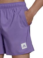 Badeanzug schwimm meer Pool shorts Adidas SHORT LENGTH SOLID mann Violet