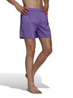 Badeanzug schwimm meer Pool shorts Adidas SHORT LENGTH SOLID mann Violet