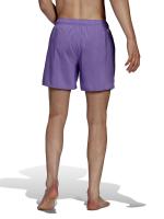 Badeanzug schwimm meer Pool shorts Adidas SHORT LENGTH SOLID mann Violet