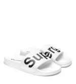 Superga 1908 SLIDES POLYSOFT Unisex Weiße Hausschuhe