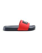 Dusch-Gummipantoffeln CHAMPION Slide ARUBO unisex Rot Schwarz