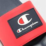 Dusch-Gummipantoffeln CHAMPION Slide ARUBO unisex Rot Schwarz