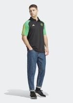  Giamaica Jamaica JFF Adidas Polo Maglia UOMO Nero Tiro 23 2023 