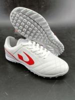 Fußballschuhe Schuhe 5 gegen 5 GEMS TORNEO X TURF Synthetic MAN Weiß Rot Grau