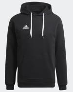 Kapuzenpullover Adidas ENTRADA 22 SWEAT Baumwollfleece Schwarz Man