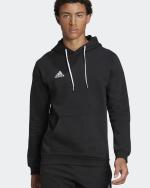 Kapuzenpullover Adidas ENTRADA 22 SWEAT Baumwollfleece Schwarz Man