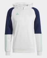 Trainings-Sweatshirt AJAX AMSTERDAM Adidas Training Top Half Zip Hood Man 2023 24 Weiß