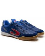 Fußballschuhe Futsal GEMS VIPER INDOOR ROOM FUTSAL REAL LEATHER MAN Blau Rot