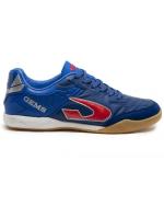 Fußballschuhe Futsal GEMS VIPER INDOOR ROOM FUTSAL REAL LEATHER MAN Blau Rot