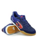 Fußballschuhe Futsal GEMS VIPER INDOOR ROOM FUTSAL REAL LEATHER MAN Blau Rot