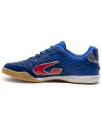 Fußballschuhe Futsal GEMS VIPER INDOOR ROOM FUTSAL REAL LEATHER MAN Blau Rot