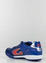 Fußballschuhe Schuhe GEMS VIPER FX TURF ECHTLEDER MANN Blau Rot