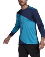 Torwarttrikot Addias SQUADRA 21 GOALKEEPER JERSEY lange Ärmel mit Schutzmann Blue Azzurro