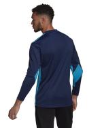 Torwarttrikot Addias SQUADRA 21 GOALKEEPER JERSEY lange Ärmel mit Schutzmann Blue Azzurro