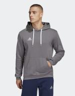 Kapuzenpullover Adidas ENTRADA 22 SWEAT Baumwolle FLEECE Grau Mann