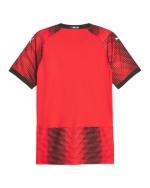 Fußballtrikot AC MILAN PUMA Home MATCH PLAYER ISSUE AUTHENTISCH 2023 24 Rot Schwarz Kurzarm Herren