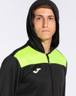 Sport-Trainingsanzug Joma PHOENIX II HD mit Kapuze MAN Polyester Schwarz Fluo