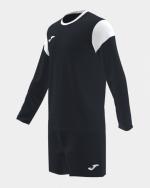  kit set completo calcio portiere UOMO Joma PHOENIX GK Nero Bianco 