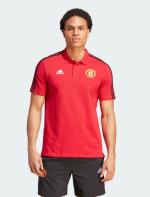  Manchester United Adidas Polo Maglia DNA UOMO Rosso Cotone 2023 24