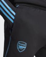 Trainingsanzughose ARSENAL AFC adidas Man 2023 24 Polyester AEROREADY Tiro 23 Taschen mit Reißverschluss Schwarz