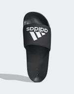 Gummipantoffeln Meeresdusche Schwimmbad Adidas ADILETTE SHOWER BIG LOGO UNISEX Schwarz