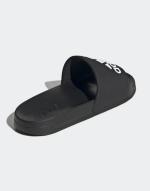 Gummipantoffeln Meeresdusche Schwimmbad Adidas ADILETTE SHOWER BIG LOGO UNISEX Schwarz