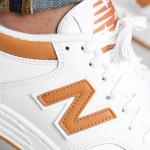 Sport shoes sneakers new balance 480 LMO Man leather Man White Yellow