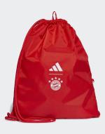  Bayern Monaco Adidas Sacca Rucksack Gymsack Borsa 2023 24 Rosso tasca con zip 