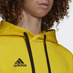 Kapuzenpullover Adidas ENTRADA 22 SWEAT Cotton FLEECE Herren Gelb