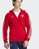  Arsenal Fc Adidas Giacca sportiva felpa 2023 24 DNA FZ HD DNA UOMO Rosso 