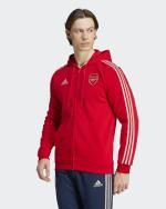  Arsenal Fc Adidas Giacca sportiva felpa 2023 24 DNA FZ HD DNA UOMO Rosso 