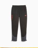  Ac Milan Puma Pantaloni tuta Pants Nero Cotone Felpato 2023 24 