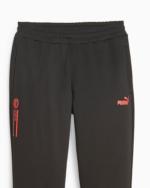  Ac Milan Puma Pantaloni tuta Pants Nero Cotone Felpato 2023 24 