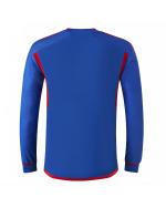 OLYMPIQUE LIONE OL Adidas AWAY 2023 24 Langarm-Fußballtrikot Blau Herren