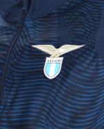 Trainings-Sweatshirt SS LAZIO Mizuno Pre-Match mit halbem Reißverschluss Mann 2023 24 Blau Marine