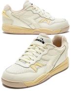 Sportschuhe Sneakers Diadora Winner Lea WOMAN WHITE PAPYRUS