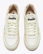 Sportschuhe Sneakers Diadora Winner Lea WOMAN WHITE PAPYRUS