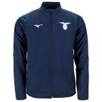 SS LAZIO WALK OUT WOVEN Mizuno 2023 24 Blau-Marine-Trainingsjacke