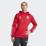  Benfica Adidas Felpa Allenamento Training Top Hoodie Rosso 2023 24 Mezza zip 