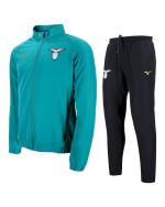 Präsentationsanzug SS LAZIO MIZUNO Travel Original Man 2023 24 Teal Green Black