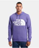 The North Face Standard Hoodie Pullover Baumwollfleece Cave Blue