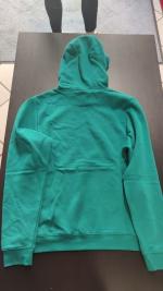 Sweatshirt Hoodie SS LAZIO MIZUNO Over The Head Baumwollfleece Mann 2023 24 Teal Green