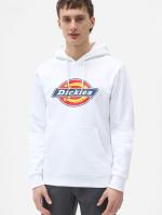 Kapuzenpullover Dickies ICON LOGO aus weißem Baumwollfleece für Herren